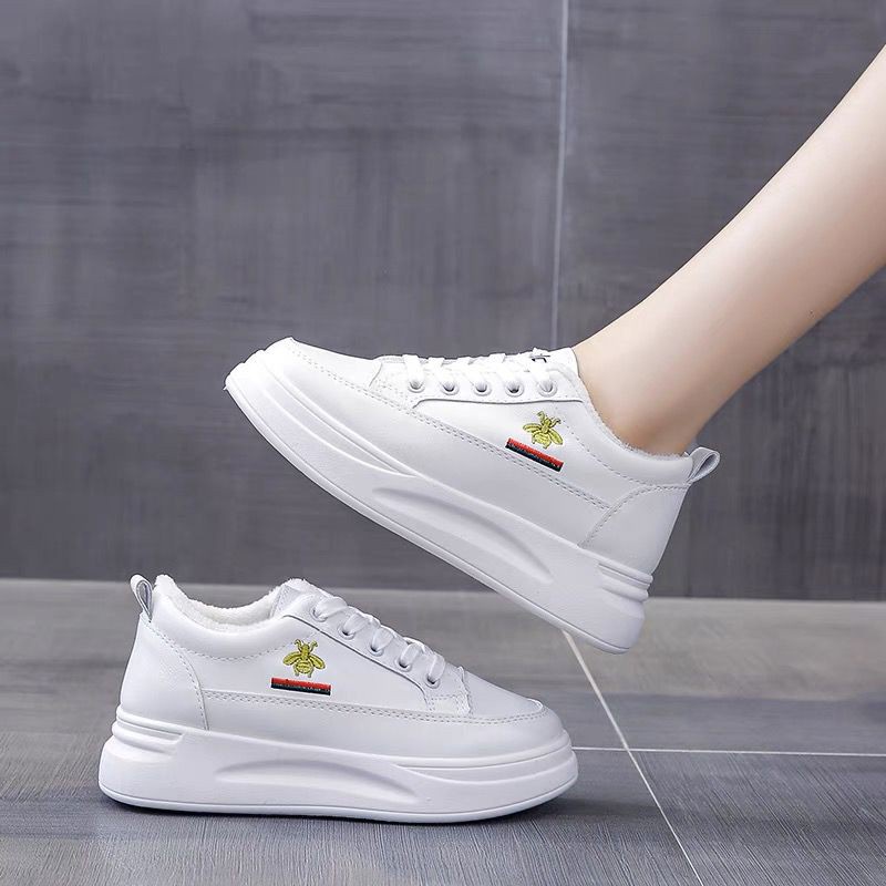 Free Box Sepatu NS661 Sepatu sneakers wanita import terlaris sneakers wanita korea style sneakers kulit sintesis