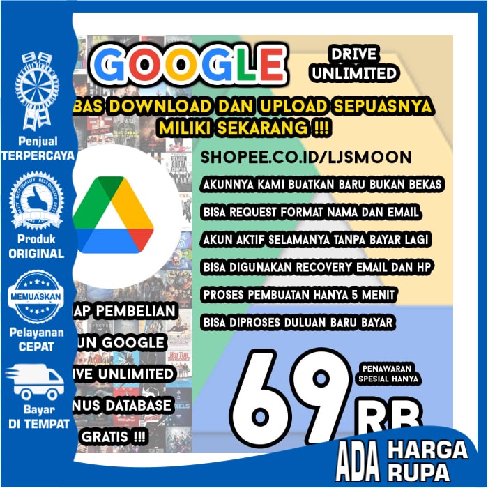 Lagi Obral  New Google Drive Unselamanya Bonus Database Film Update Setiap Hari #Sd894 Premium