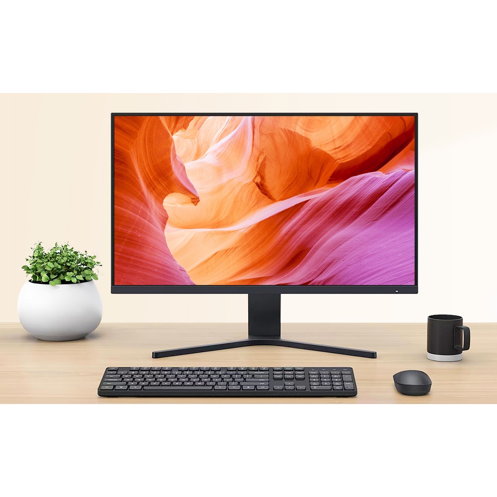 Monitor Xiaomi 27 inch Xiaomi Mi Desktop Monitor 27 Inch 1080p Full HD FHD Bezzel Less - Original Garansi Resmi 1 Tahun