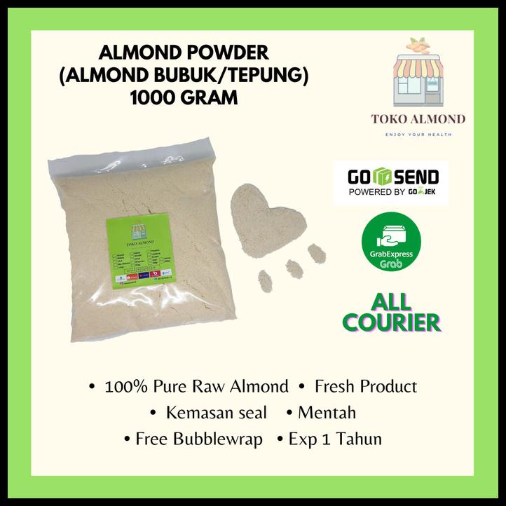 

Almond Powder Tepung Almond 1Kg