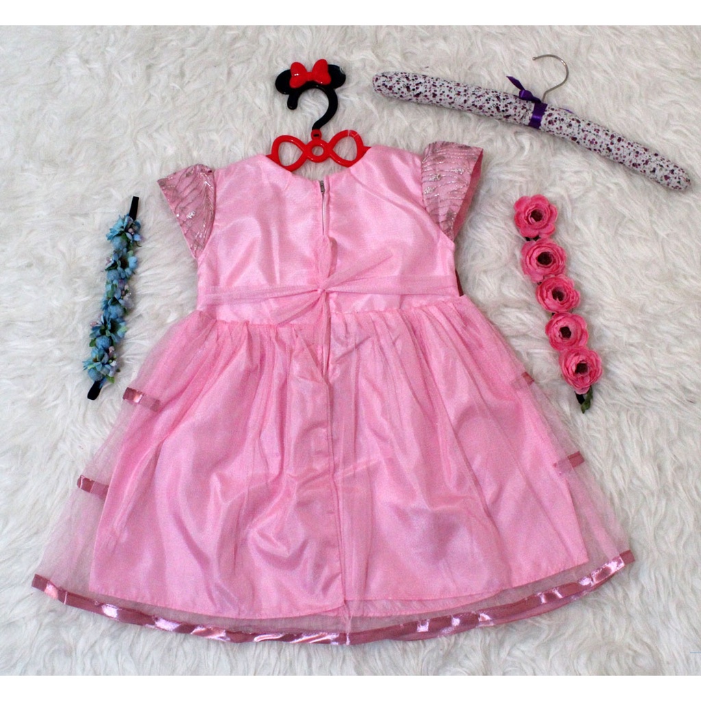 Dress Kids Senni/Gaun Pesta Anak / Dress Ultah Anak 3 -5 tahun/Baju Pesta Good Premium