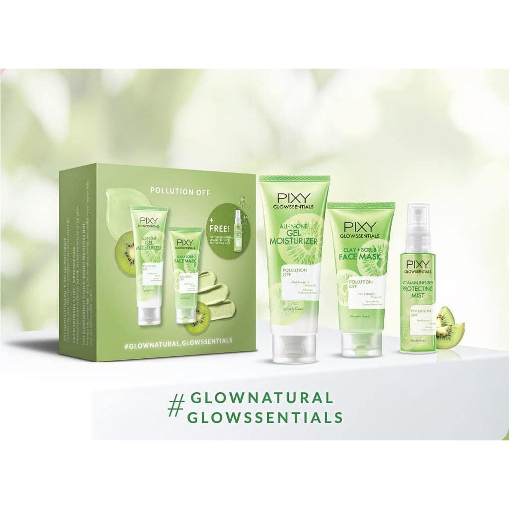 Pixy Paket Glowssentials Package - Pollution Off