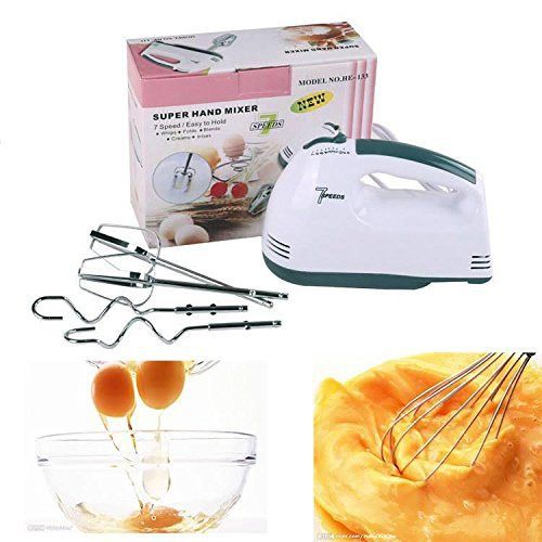 SHENAR! Super Hand Mixer SCARLETT Dengan 7 Kecepatan Free 4 Buah Alat Pengaduk