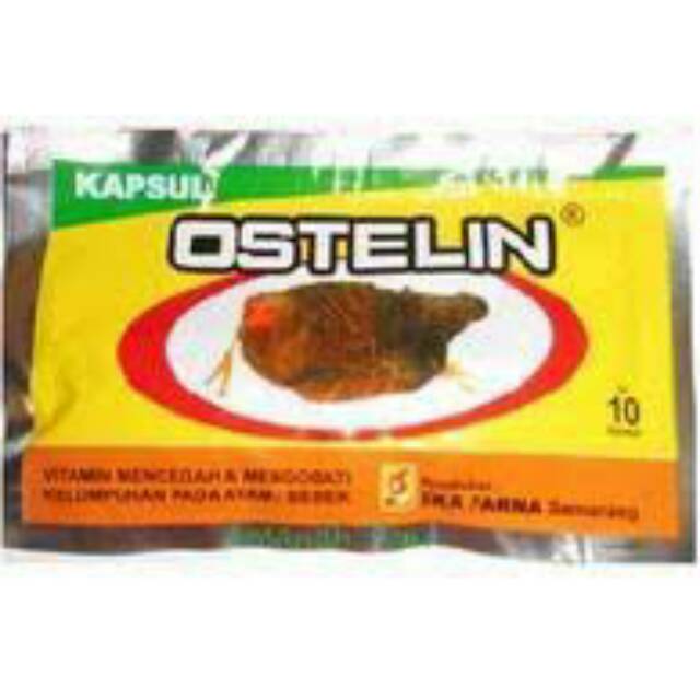 OSTELIN obat mencegah mengobati Kelumpuhan Ayam Itik Bebek