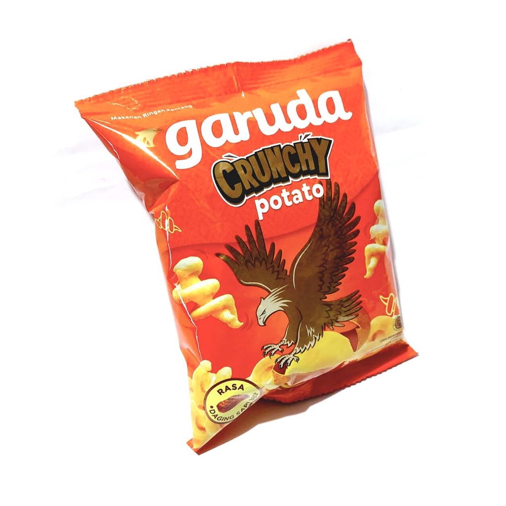 

(CEMILAN INSTAN) GARUDA CRUNCHY POTATO RASA DAGING SAPI BBQ 60GR