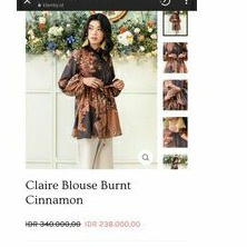 Wearing Klamby - Claire Blouse
