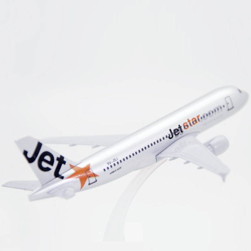 Model Pesawat Terbang Airbus 320 Malaysia Korea Vietnam Airlines A320 Diecast Metal 16CM
