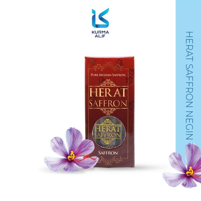 

Herat Saffron 0,5 Grams / Safron Herat Kemasan Negin Grade A Pure