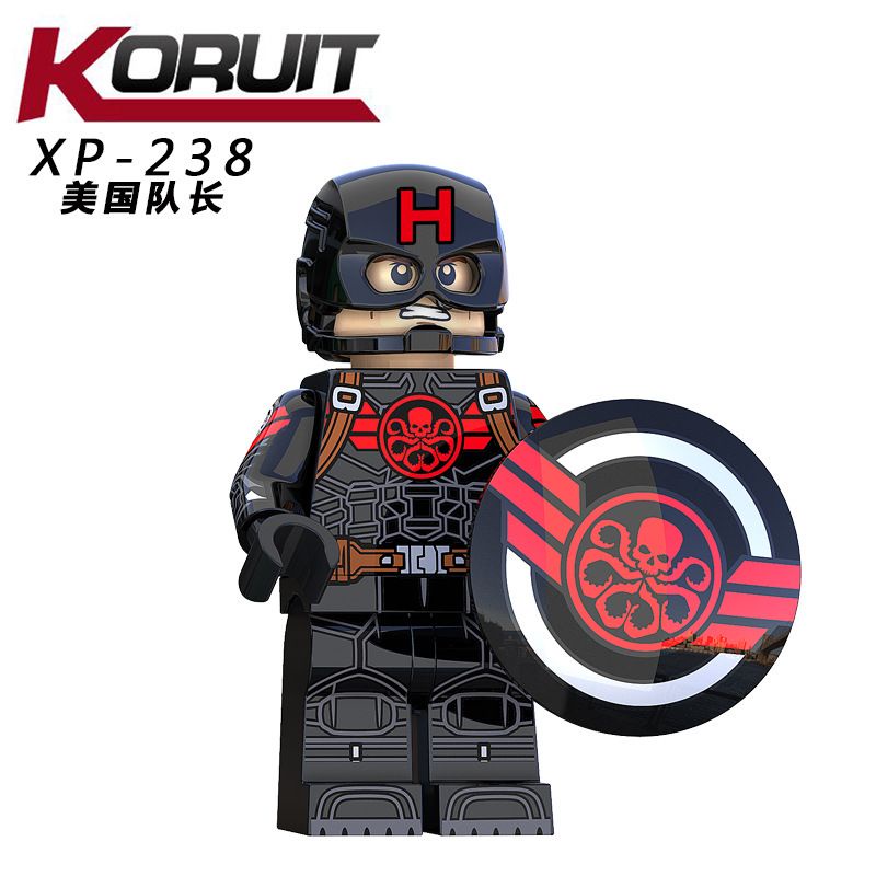 Mainan Anak Lego Iron Man Minifigure Murah WM6063 Ironman Minifigures Marvel Avengers Bricks Figure doctor strange wasp antman warmachine scarlet witch thor superman-Capt America XP238