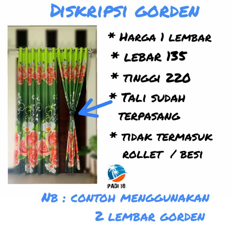 GORDEN SMOKERING PINTU DAN JENDELA MOTIF SULTAN