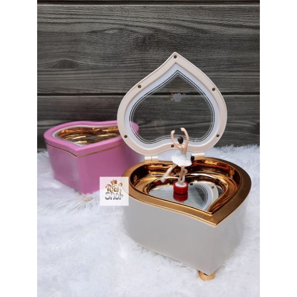 Kotak Musik Love Ballerina Music Box