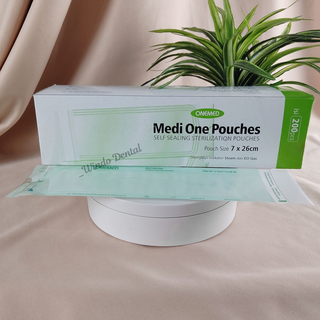 Jual DENTAL MEDIPOUCH / MEDI ONE POUCHES STERIL / STERILIZATION POUCH