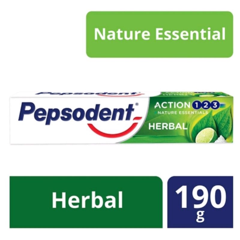 N_S_Y PROMO Pepsodent Herbal 190gram