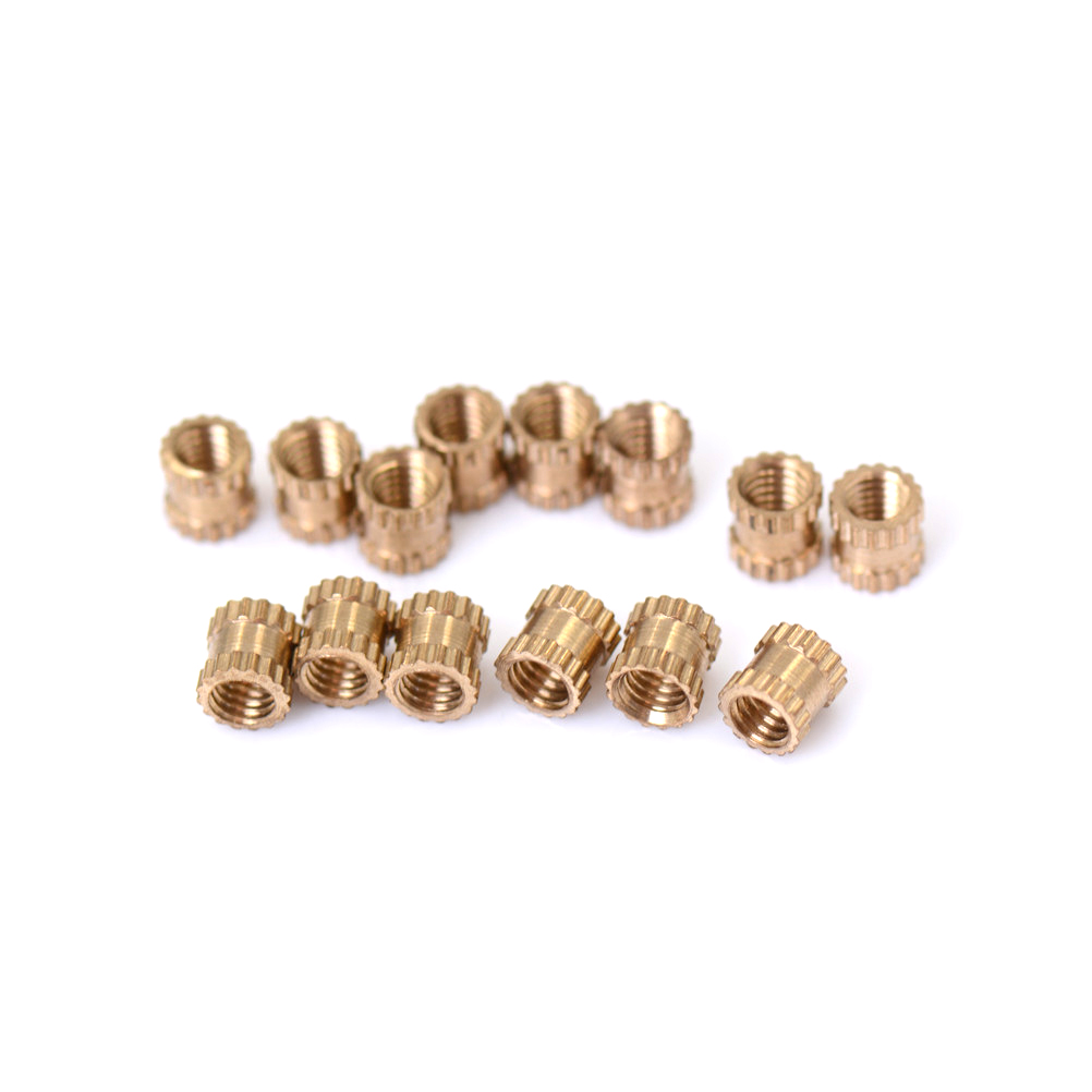 200pcs M3X4 Mur Bahan Tembaga Untuk Inserted Parts Knurl Nut Jelly