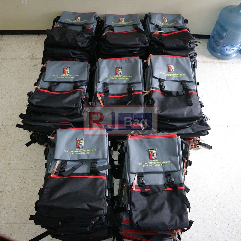 OERDAN GROSIR TAS DISTRO SANO ABU HITAM BORDIR PERBAKIN JAWA TENGAH SEMINAR SOUVENIR PROMOSI MURAH