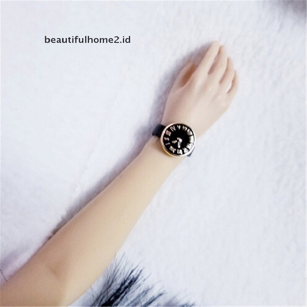 (Beautifulhome2.Id) Mainan Jam Tangan Mini Skala 1: 6 Untuk Boneka Blyth 19 Sendi