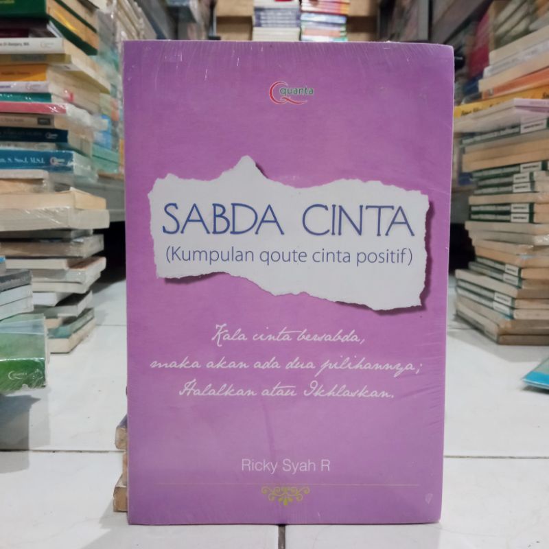 OBRAL BUKU MOTIVASI ISLAM / HAMBA RABBANI / LAA TAY ASUU / SEORANG SYEKH / 7 KEAJAIBAN REZEKI / PARA PENCARI CAHAYA KEHIDUPAN / ORIGINAL 5b-Sabda cinta
