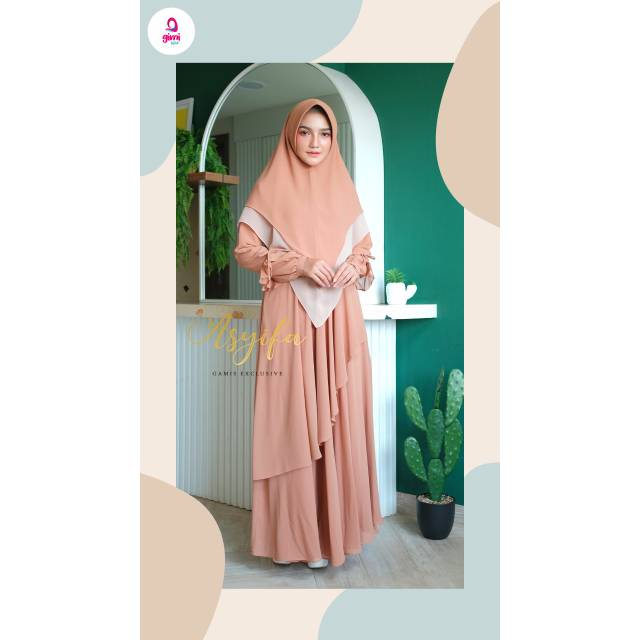 Asyifa dress by gimi hijab