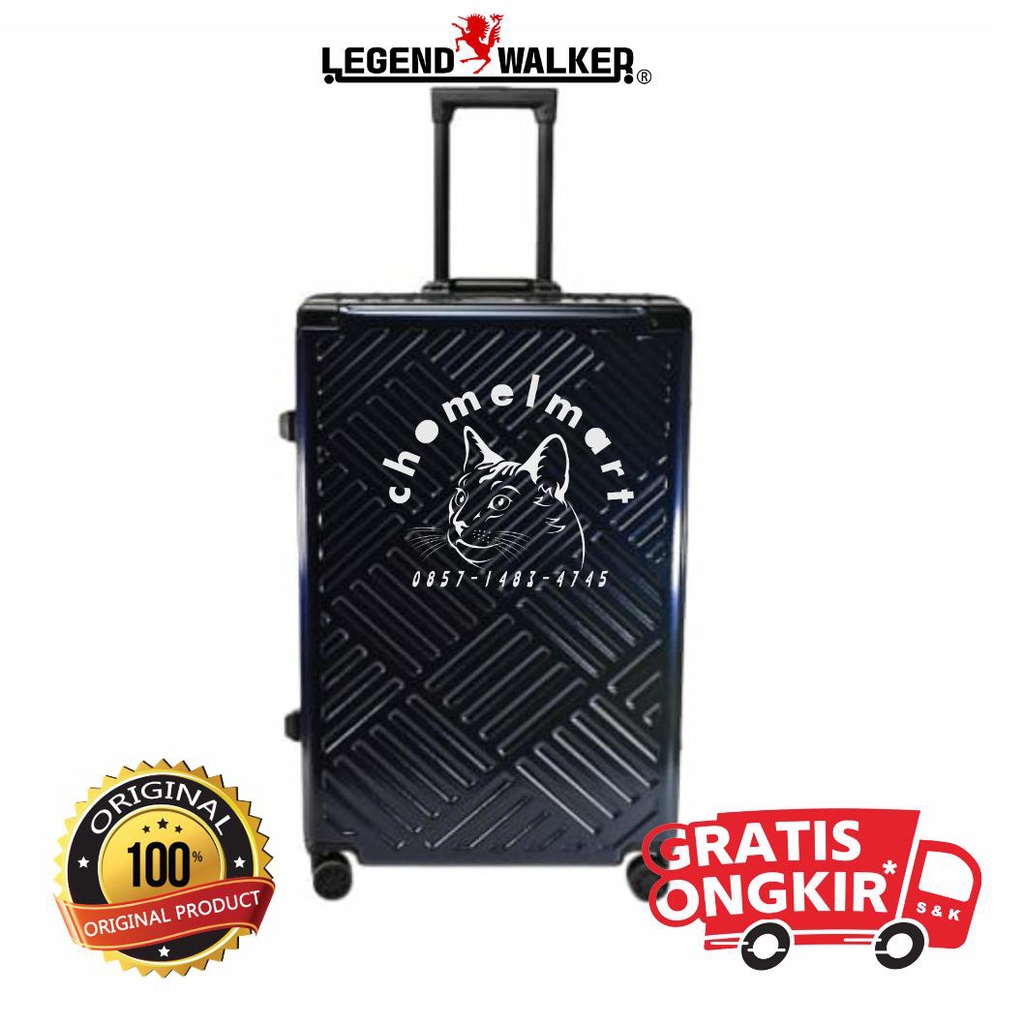 Legend Walker Koper Aluminium - Biru Navy