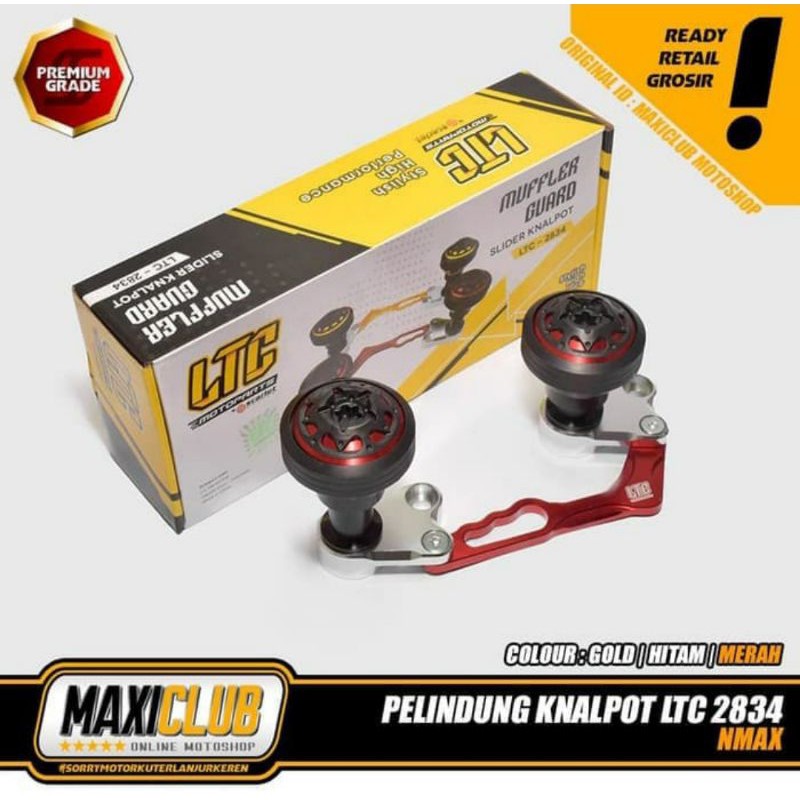 SLIDER KNALPOT CNC YAMAHA NMAX  LTC