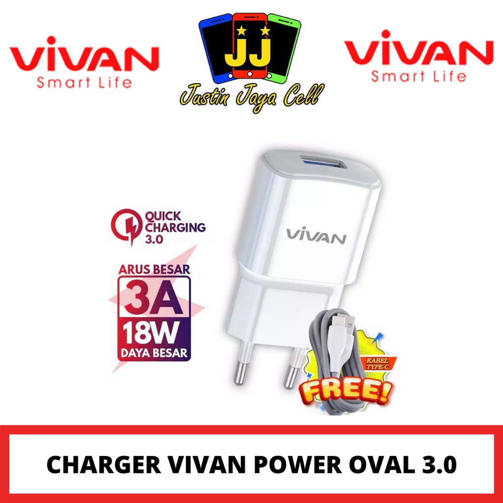 Vivan Power Oval 3.0 Quick Charge