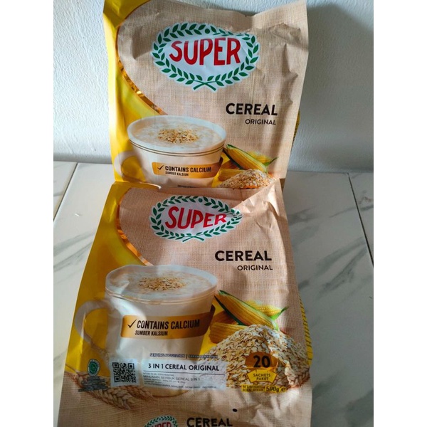 

Super Instan Cereal - Original - Malaysia Isi 20Sachet