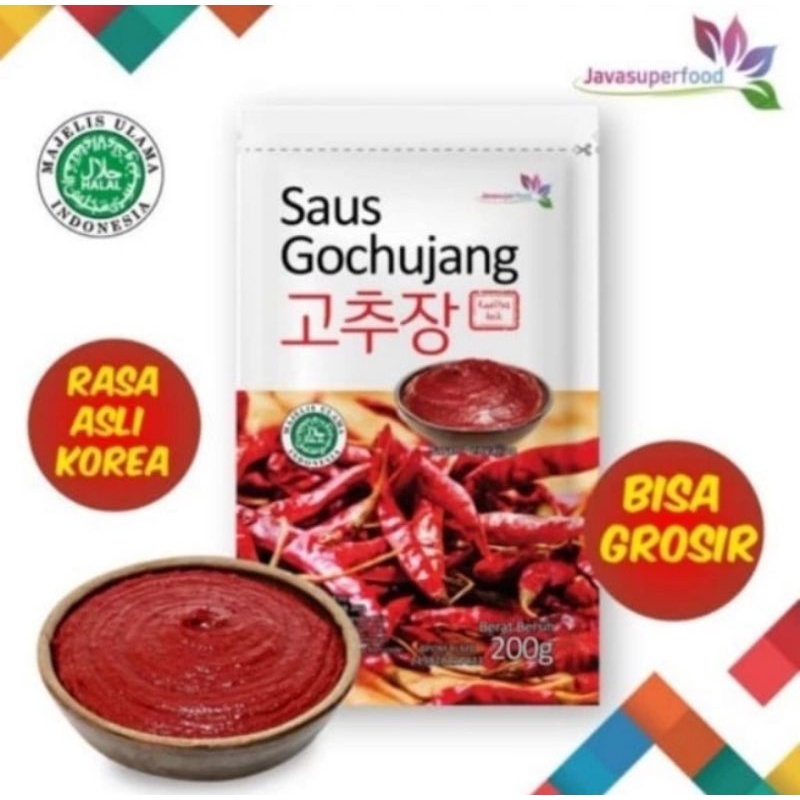 

Sauce gochujang halal 200gr / korean hot pepper