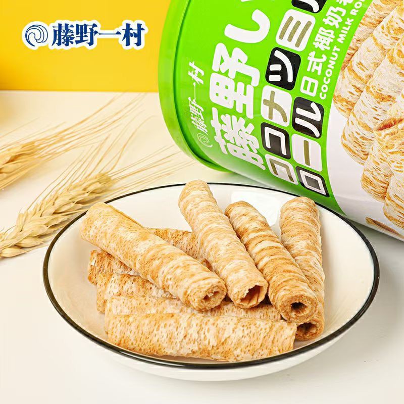 

藤野一村日式卷 椰奶味 biskut coconut