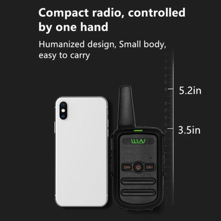 HT WLN-C51 HT sipil daya tinggiMini Wln Two-Way Radio  Walkie Talkie 1 unit