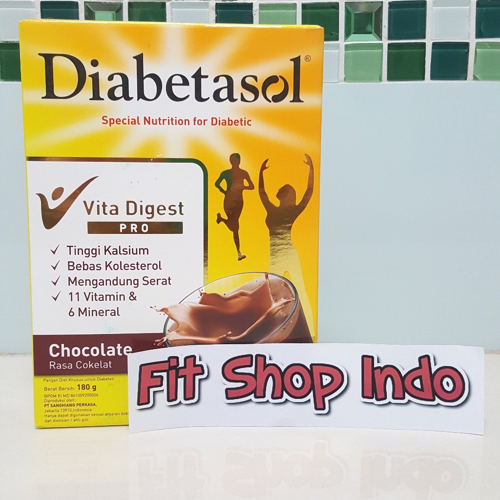 

Diabetasol Cokelat 180gr