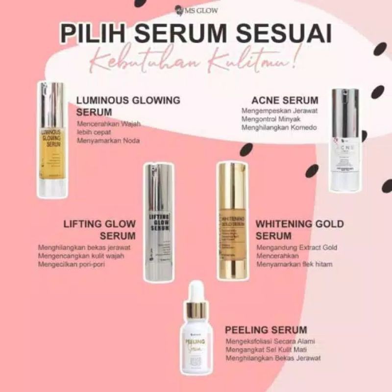 Ms Glow Serum Acne | Acne Serum Ms Glow | Serum Jerawat