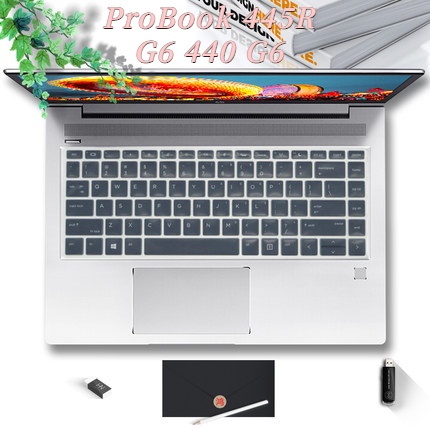 Film Pelindung Keyboard Anti Debu Untuk Laptop HP 14 &quot;14&quot; Zhan66 445 G5 Zhan66 Pro14 G2 / G3 ProBook 440G3 440G4 445 440g G6 4456g 4r6g