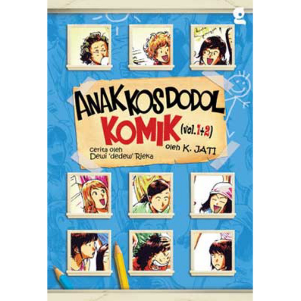 Anak Kos Dodol Komik (volume 1&2)