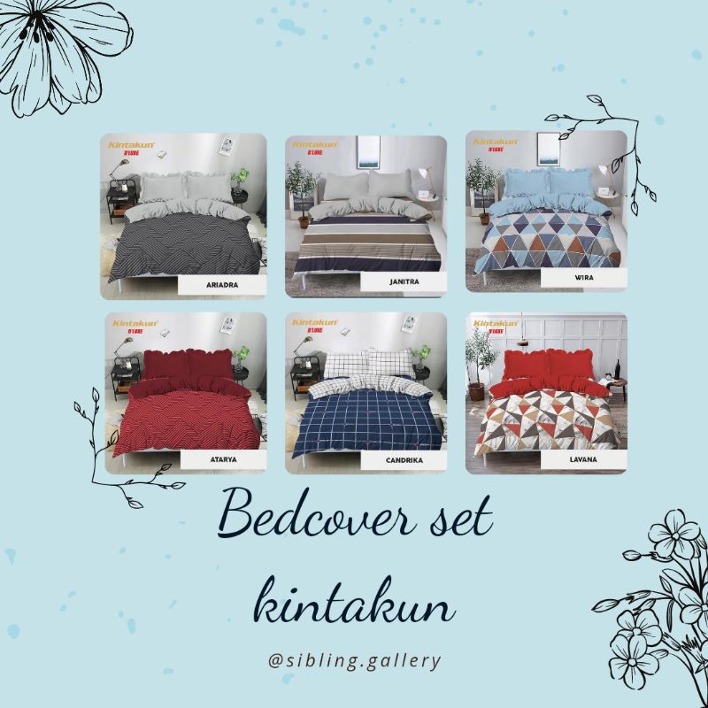 BedCover KING RUMBAI Kintakun Terlaris 180x200