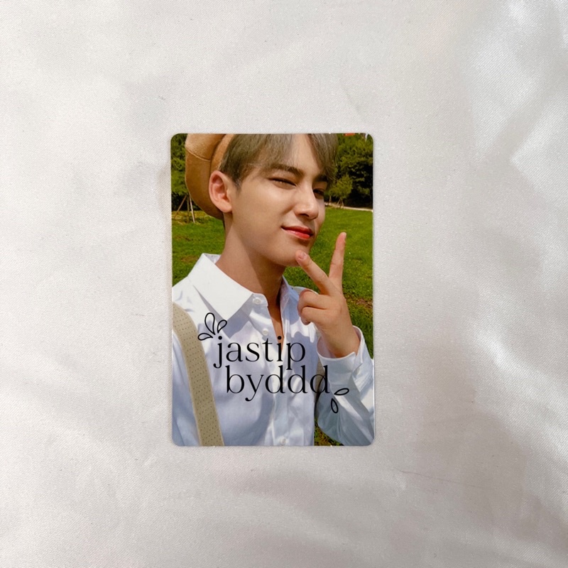 PHOTOCARD MINGYU BERET AN ODE HOPE VER PC SEVENTEEN SVT