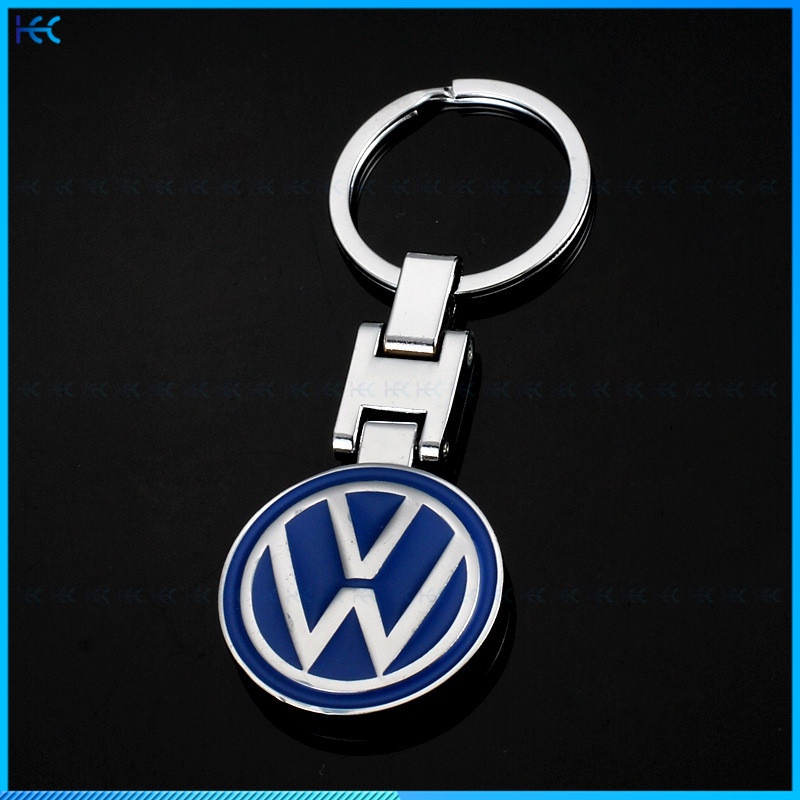 Gantungan Kunci Mobil Logo Volkswagen 3d