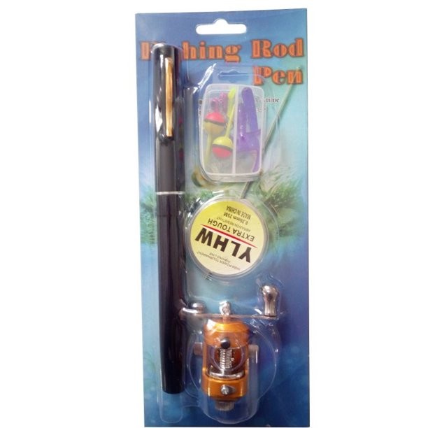 Pancingan Pulpen Mini Fishing Rod Pen Joran Pancing Pulpen Pancingan -