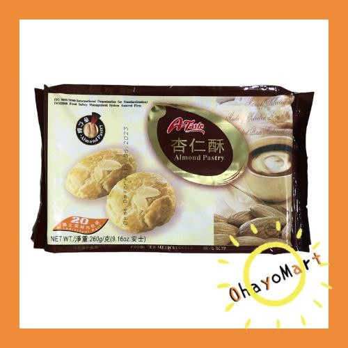 A-Taste Almond Pastry / Biskuit Almond / Ataste Almond Pastry 260grm