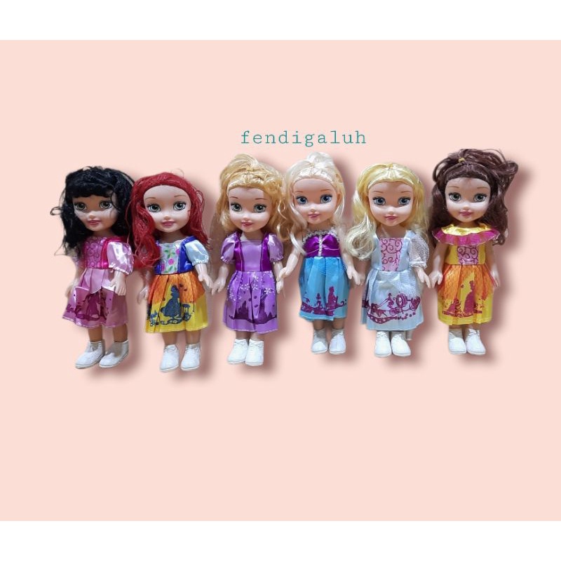 Boneka Anak Cewek Cantik Size 25 Cm/ Boneka Cewek