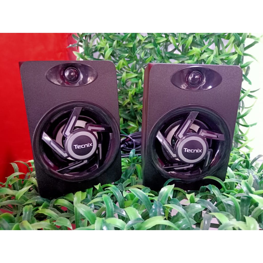SPEAKER USB TECNIX SPK-189 NGEBASS SUARA JERNIH BAGUS KOMPUTER LAPTOP HP