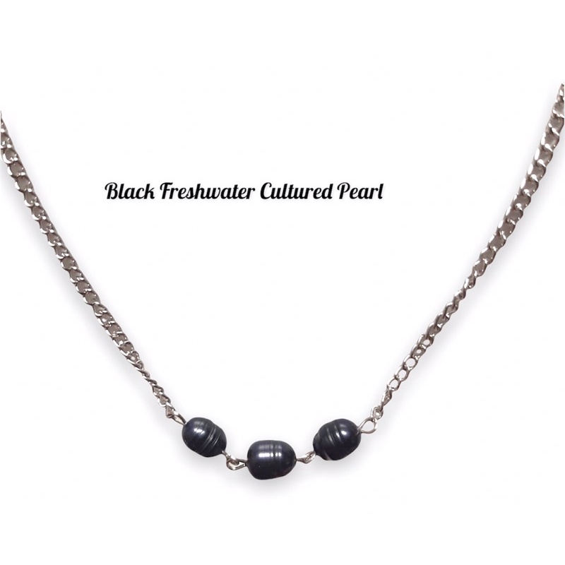 Kalung Rantai Mutiara Wanita Fashion Korea Chain Pearl Necklace