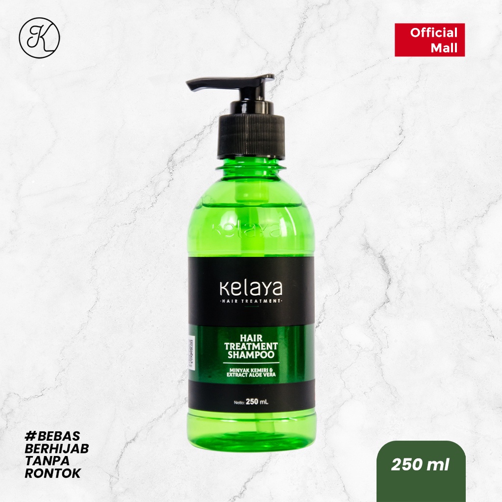 KELAYA SHAMPOO HAIR TREATMENT ANTI RAMBUT RONTOK 250 ML ORIGINAL BPOM