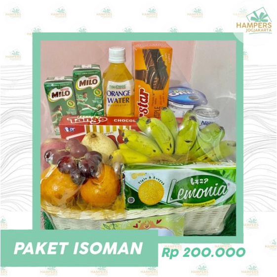 

hampers isoman makanan / hampers isolasi mandiri covid