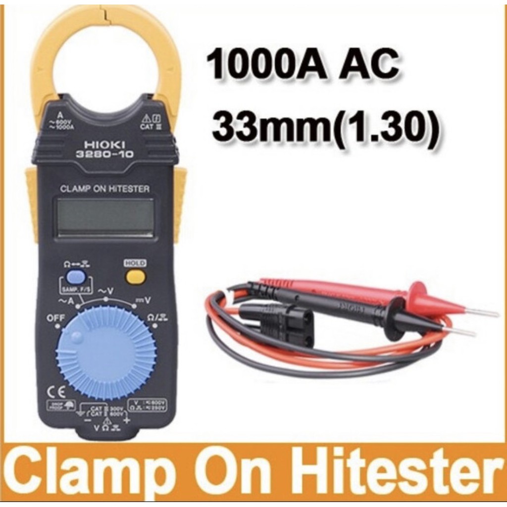 AC Digital Clamp Meter / Tang Ampere Hioki 3280-10F Ori 100%