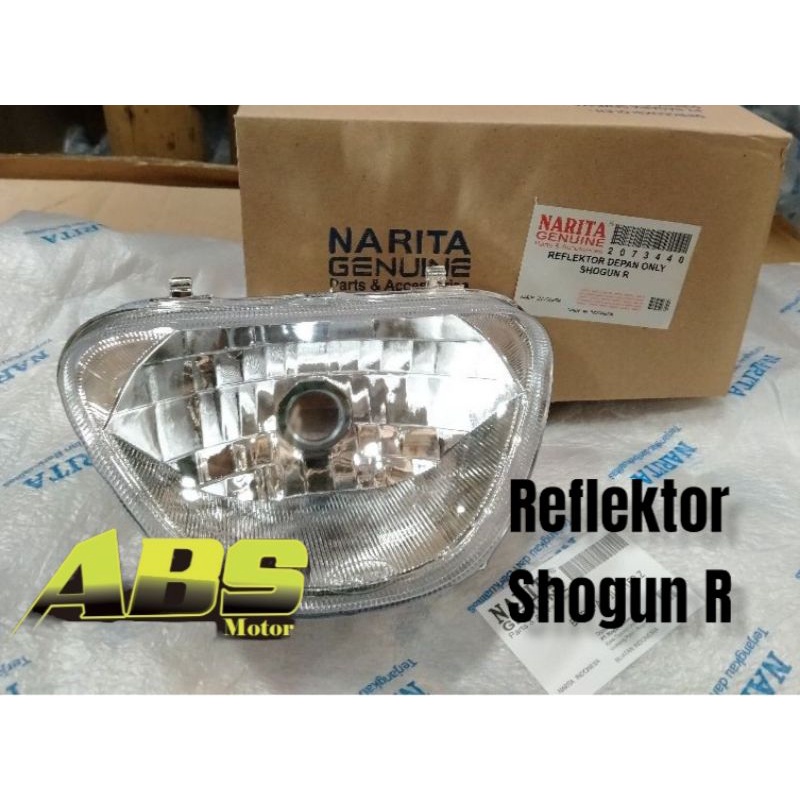 REFLEKTOR LAMPU DEPAN SHOGUN R 110 reflektor lampu depan Shogun r 110 lama