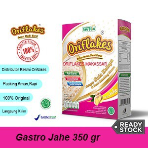 

ORIFLAKES Gastro SEREAL UMBI GARUT 350GR JAHE MEREDAKAN MAAG GERD