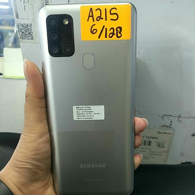 Hp SECOND SAMSUNG A21S RAM 6/128 99%MULUSSSS