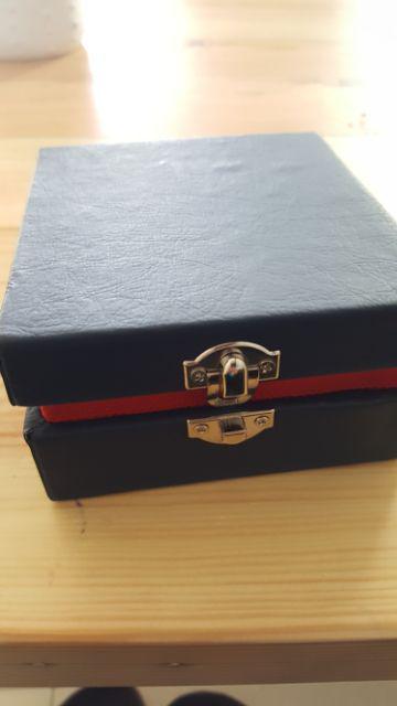 Jewelry Box | Kotak Perhiasan, Emas Antam & Accesories Biru Tua