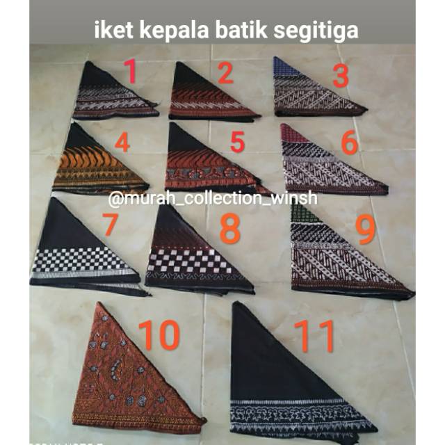 IKET KEPALA BATIK // IKET JAWA // IKET JARANAN