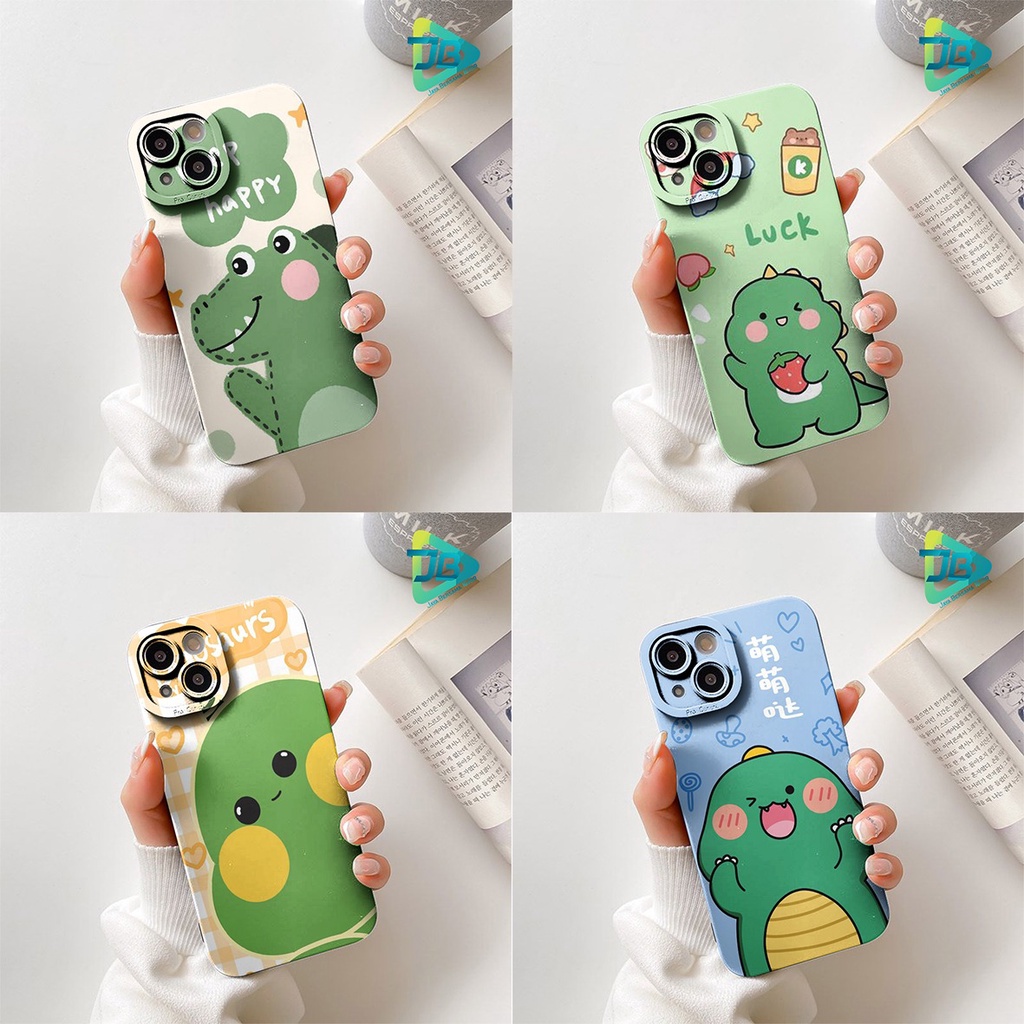 SOFTCASE PROCAMERA CUSTOM DINO OPPO VIVO SAMSUNG REALME XIAOMI IPHONE INFINIX FOR ALL TYPE JB5758